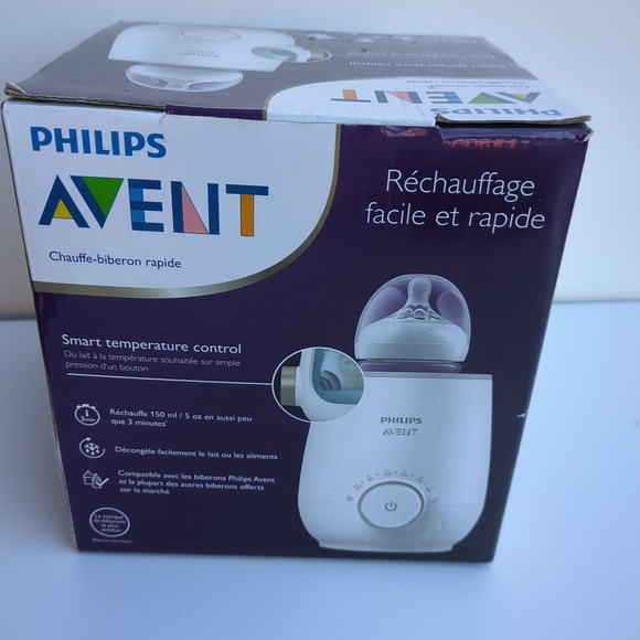 Philips Avent SCF358/00 Fast Baby Bottle Warmer White NIB - Picture 4 of 7